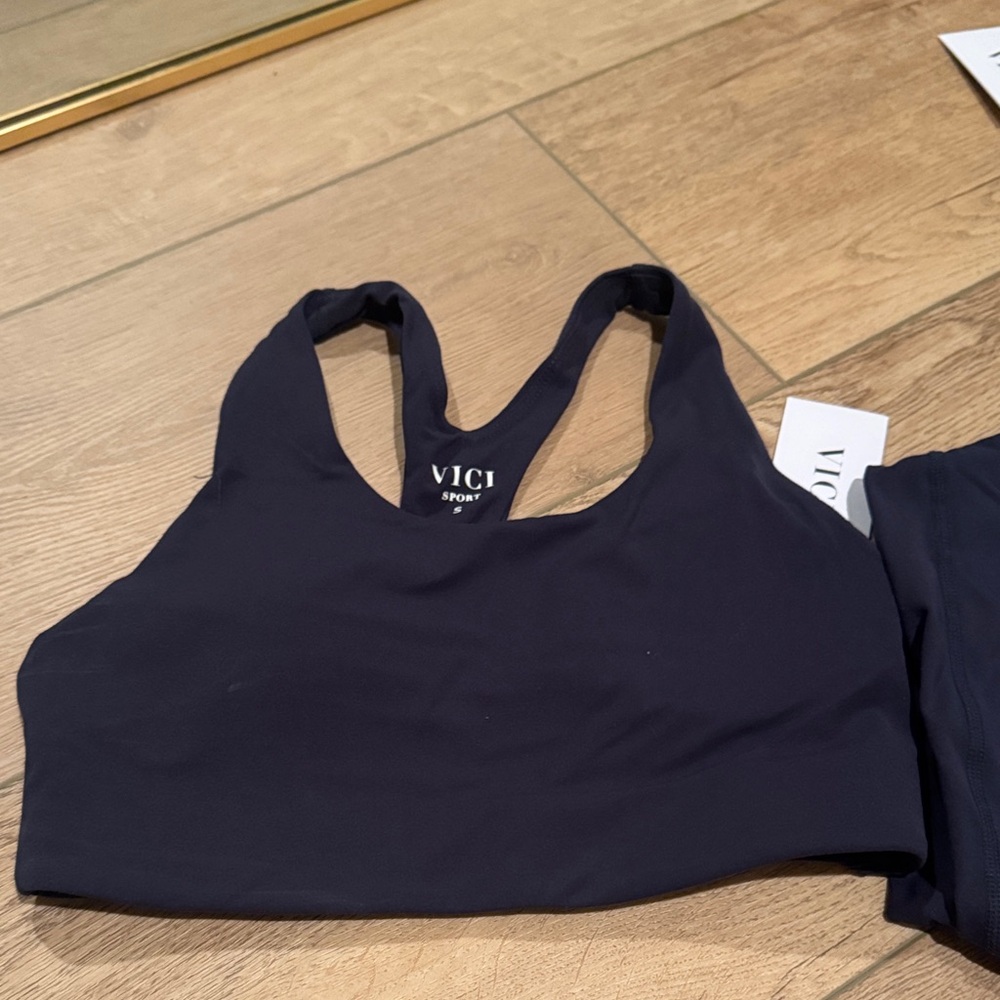 Vici Dark Blue Sports Set with White Accents - Picture 2 of 4